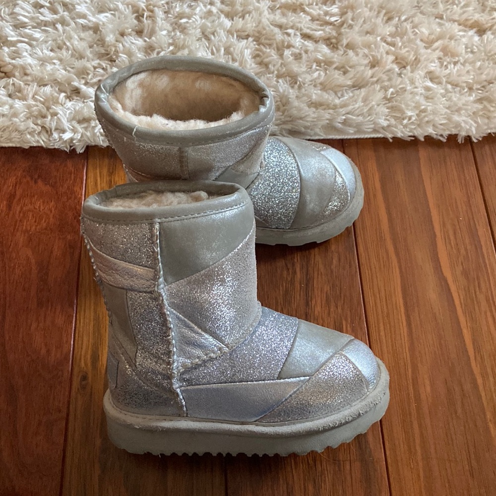 Silver toddler Ugg boots!